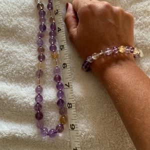 G.S.J. Necklace & Bracelet set